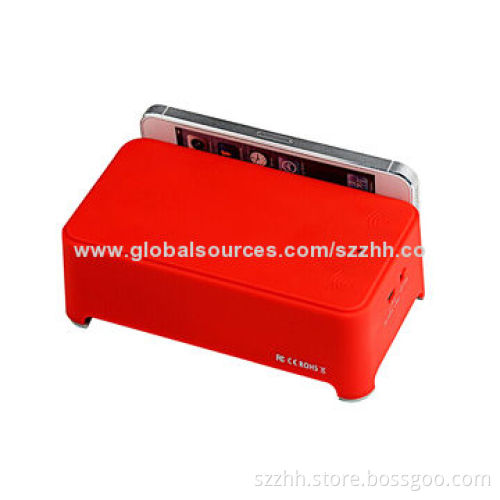Wireless Speaker for iPhone/iPad/Samsung/Smartphones, Supports AA Battery